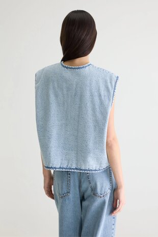 JOANNIE veste sans manches combo a