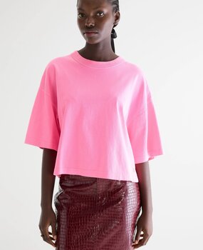 VOSS t-shirt à manches courtes fluo pink