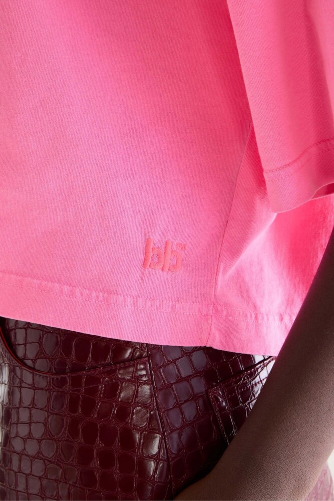 VOSS t-shirt à manches courtes fluo pink
