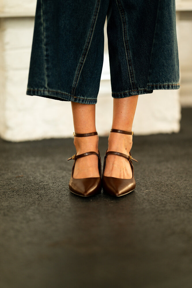 MARLOWE escarpins choco