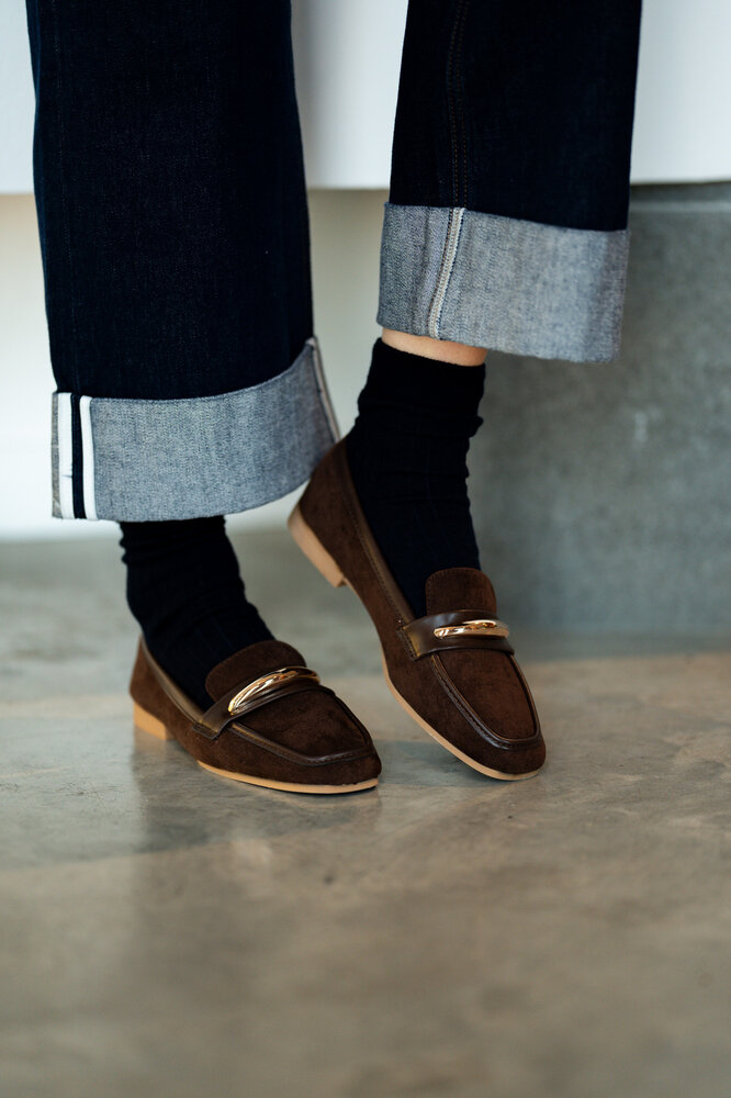 AMARA mocassins marron