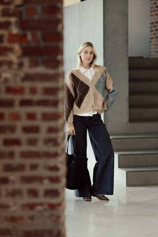 BARNES jean gris foncé