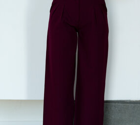 ASTRID pantalon framboise