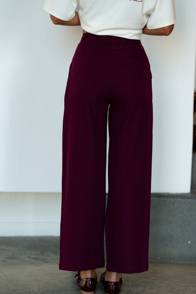 ASTRID pantalon framboise