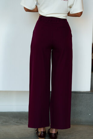 ASTRID pantalon framboise