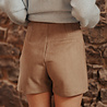 MARIE short-jupe taupe