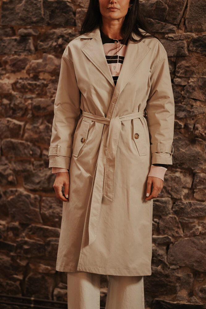 CORALIE trench sable