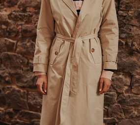 CORALIE trench sable