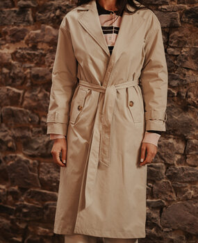 CORALIE trench sable