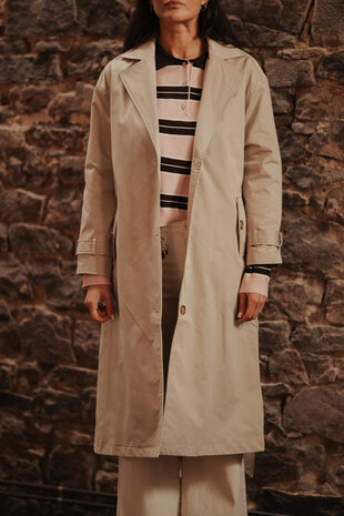 CORALIE trench sable