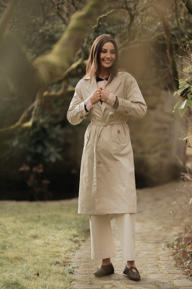 CORALIE trench sable