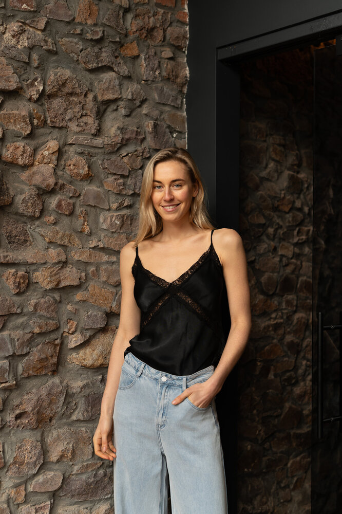 SIDONIE débardeur noir