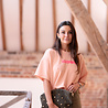 ICONIC t-shirt rose saumon
