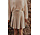 MIRABELLE jupe plissée beige