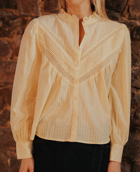 SOLYRA chemise jaune