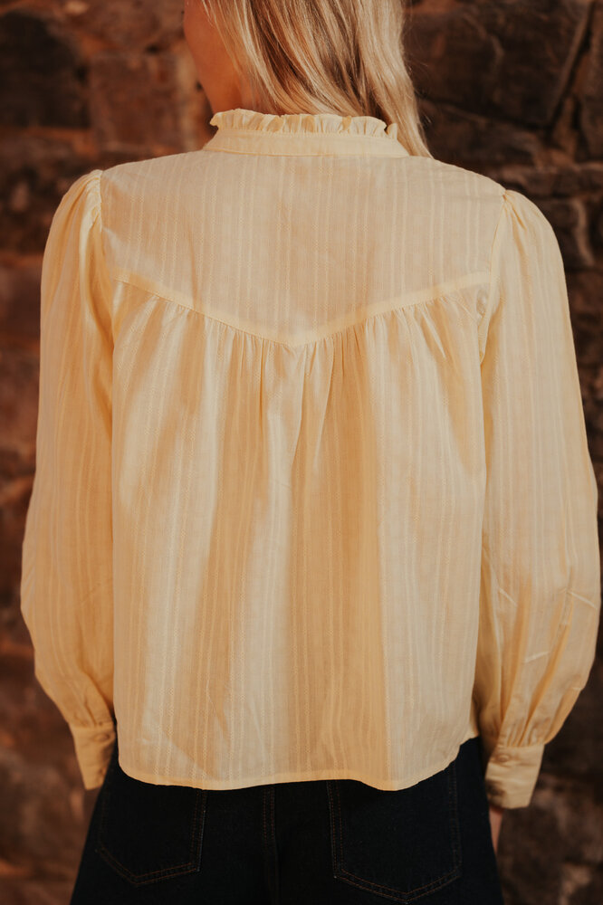 SOLYRA chemise jaune