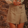 SELYNA jupe-short kaki