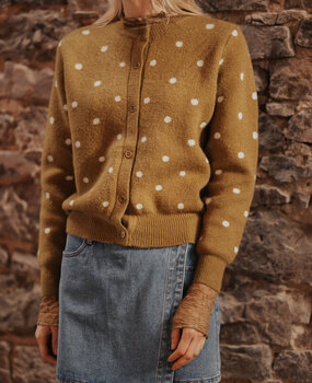 AYNERA gilet vert olive