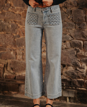 LOUISE jean bleu clair