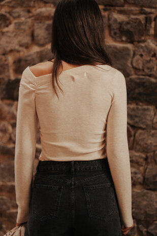 SYRELLE blouse beige