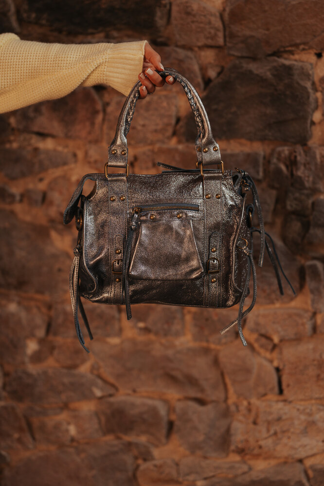 SUFIA sac bleu brillant