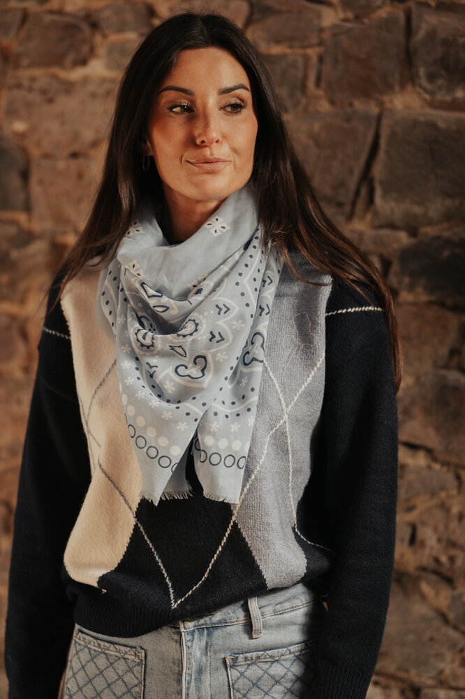 NEALINE foulard bleu