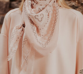 NEALINE foulard rose