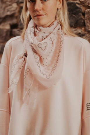 NEALINE foulard rose