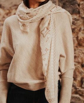 NEALINE foulard taupe