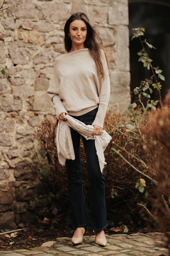 NEALINE foulard taupe