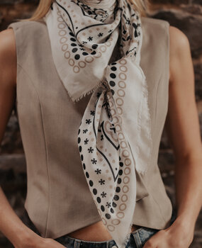 NEALINE foulard blanc