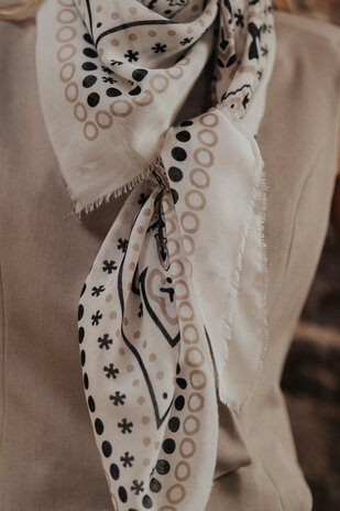 NEALINE foulard blanc