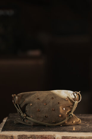 SEKO sac clouté kaki