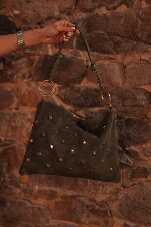 SEKO sac clouté kaki