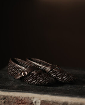 NAELINE ballerine marron