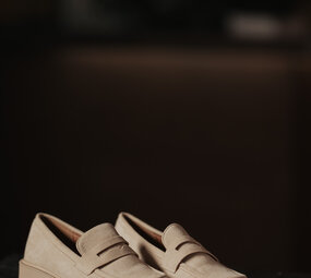 VINCIA mocassins beige