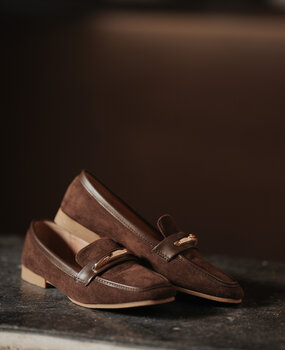 AMARA mocassins marron