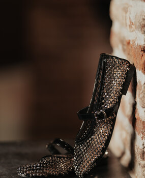 TOROSSA ballerines noires