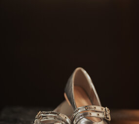 INAYA ballerines argentées