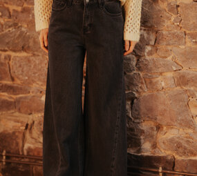 BARNES jean gris foncé