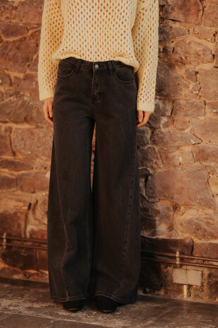 BARNES jean gris foncé