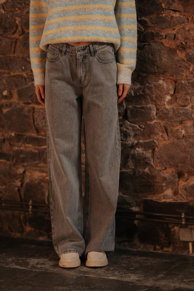 CELESTIN jean gris clair