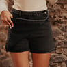 Jupe short gris JADENE Jupe short gris JADENE