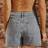 JADENE jupe short en jeans