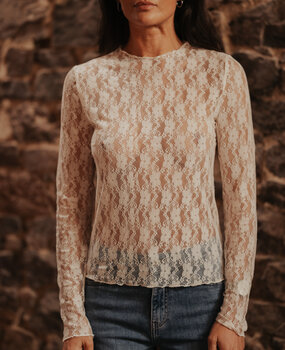 BRENDA blouse blanche