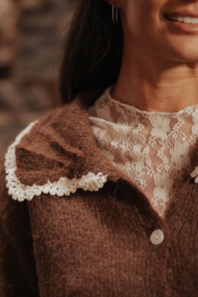 BRENDA blouse blanche