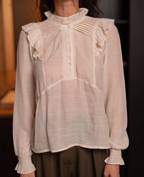 ELORY blouse écru