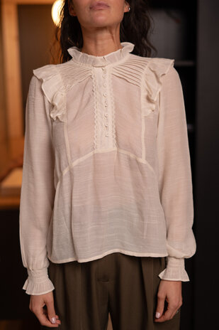 ELORY blouse écru