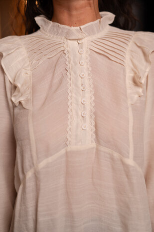 ELORY blouse écru