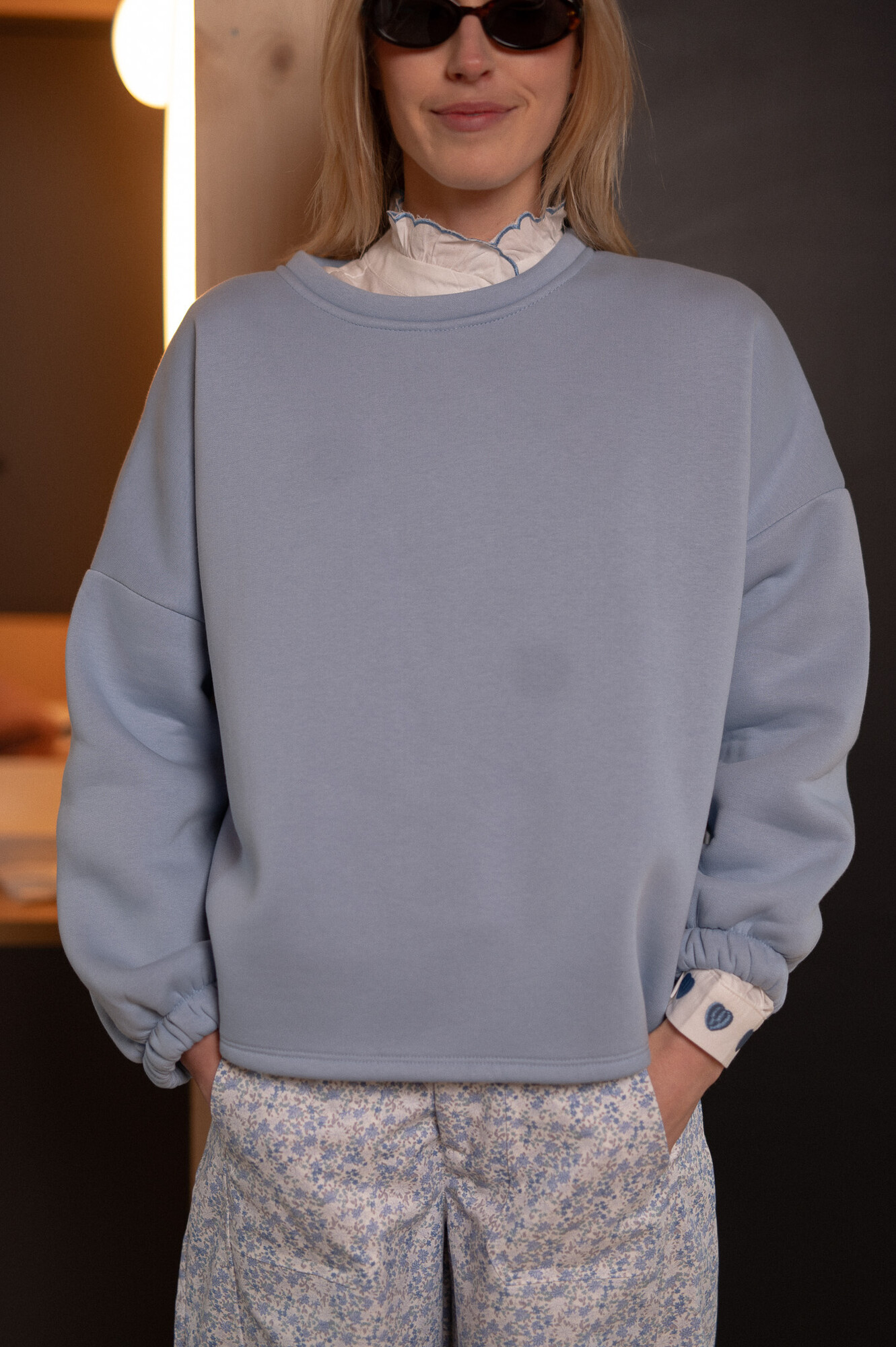 SYRENA pull bleu - MYSTORE